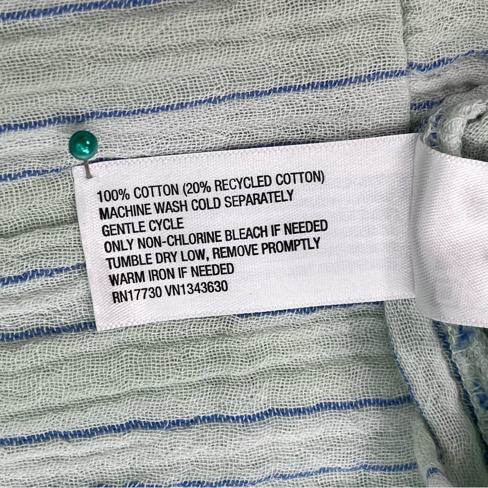 Universal Thread Light Green Striped Sleeveless T… - image 8